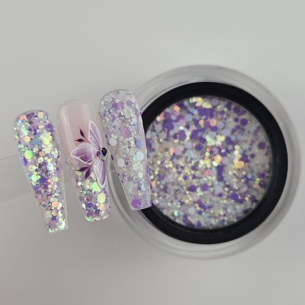 MPK Nails® Farb-Acryl Infinity Sparkle Bubble Ball