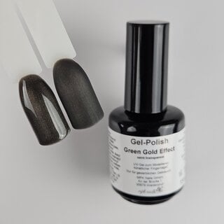 Basic Gel Polish 41 Green Gold Effect
