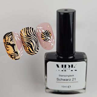 Stamping Lack 10ml 21 Schwarz