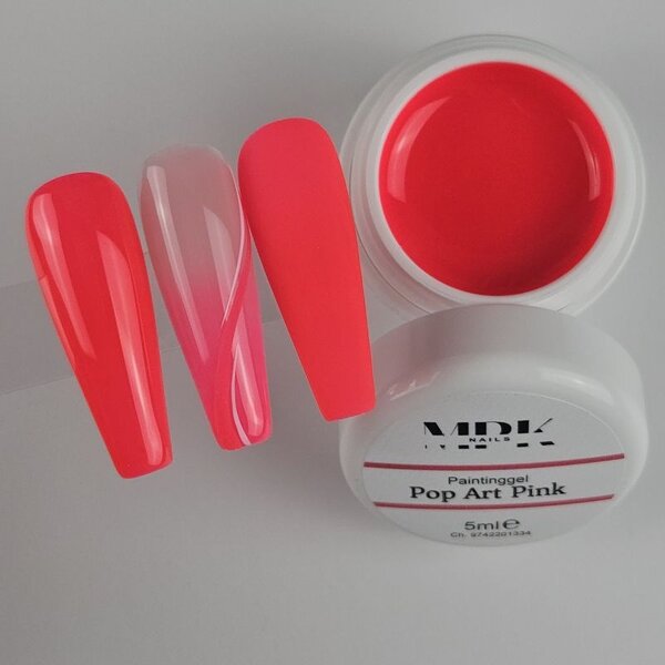MPK Nails® Deluxe UV Painting Gel 5ml 974 Pop Art Pink