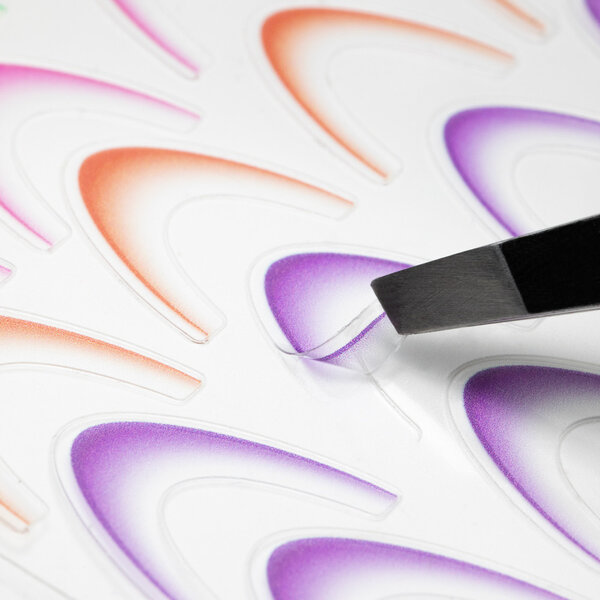 MPK Nails® Ombre Smileline Sticker bunt