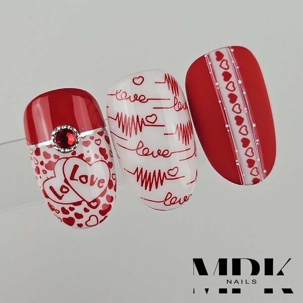 MPK Nails® Stamping Lack 10ml 07 Hellrot