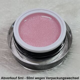 Precious Fiberglasgel Pastel Pink Sparkle 5ml - ABVERKAUF
