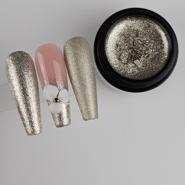 MPK Nails® Deluxe Glittergel 327 Prosecco