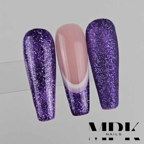 MPK Nails® Deluxe Glitter Gel 346 Star Violet