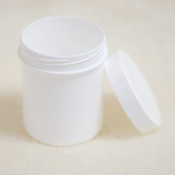 MPK Nails® Leere Schraubdeckeldose weiß PP, 60ml
