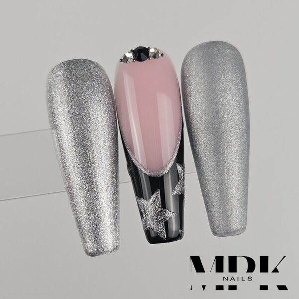 MPK Nails® Deluxe Glittergel 201 Twinkle Fog