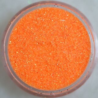 Glitterstaub 15 Orange hell