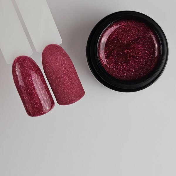 MPK Nails® Deluxe Glittergel 317 Bordeaux Fine
