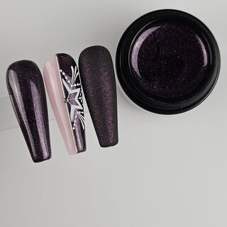 Deluxe Farbgel 549 Black Star Magic Aubergine
