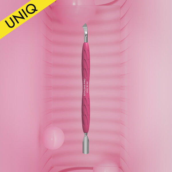 STALEKS Staleks Cuticle Pusher mit Silikongriff UNIQ 10 TYP 4.2