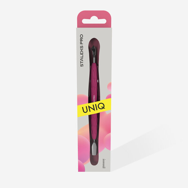 STALEKS Staleks Cuticle Pusher mit Silikongriff UNIQ 10 TYP 4.2