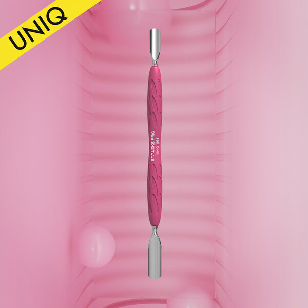 STALEKS Staleks Cuticle Pusher mit Silikongriff UNIQ 10 TYPE 1
