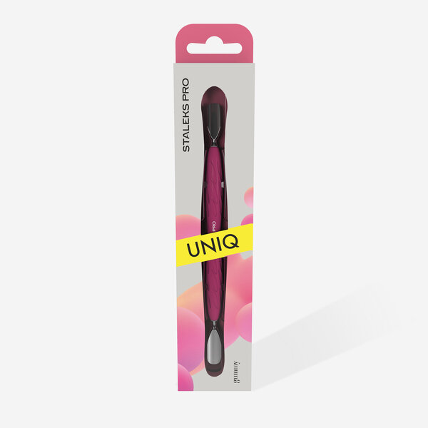 STALEKS Staleks Cuticle Pusher mit Silikongriff UNIQ 10 TYPE 1