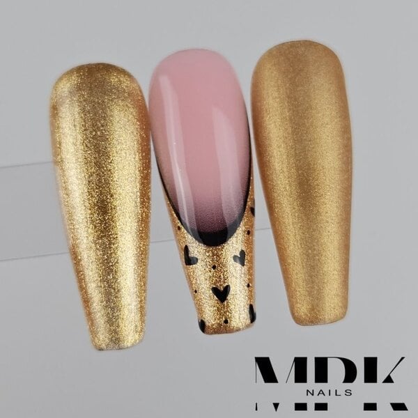 MPK Nails® Ombre Smileline Sticker schwarz