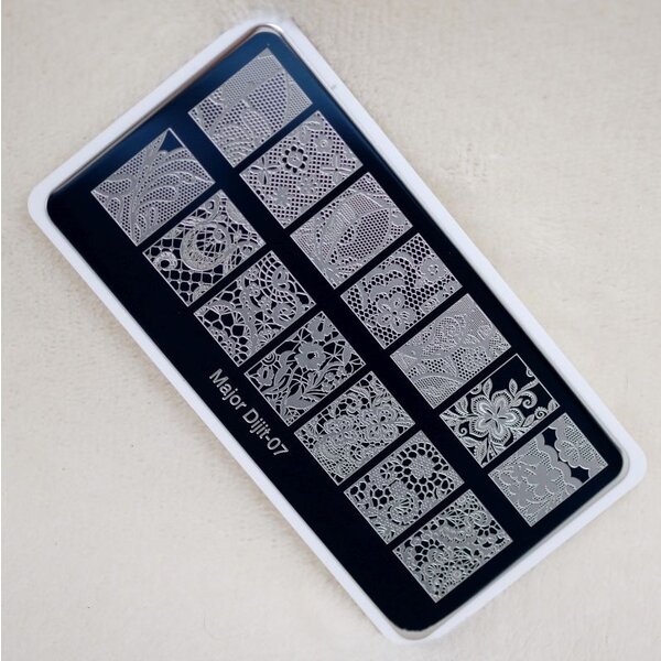 MPK Nails® Stamping Schablone Major 07