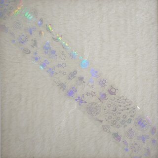 Holo Transfer Folie Weltraum
