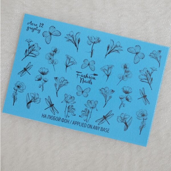 Fashion Nails Nail Wraps Aero 12