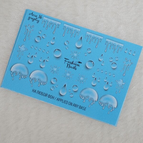 Fashion Nails Nail Wraps Aero 16