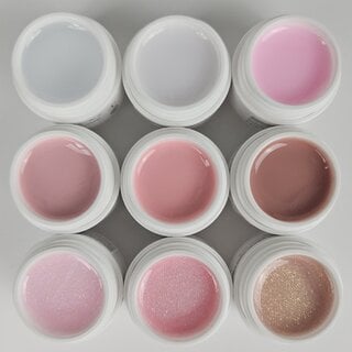 9x No File Builder Gel à 5ml