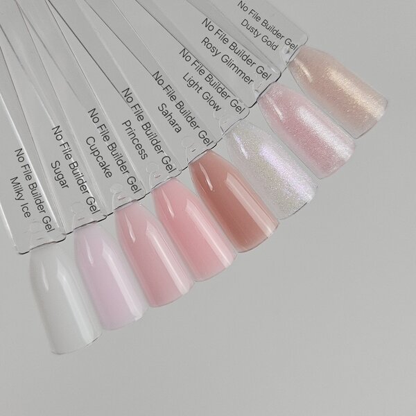 9x No File Builder Gel à 5ml