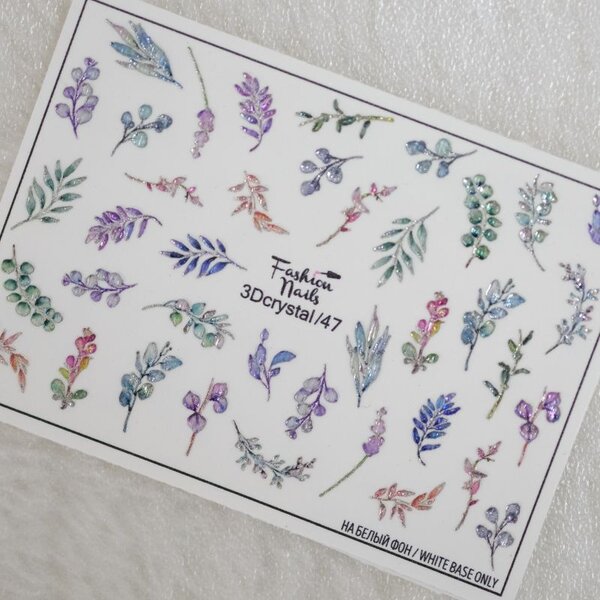 Fashion Nails Nail Wraps 3DC 47