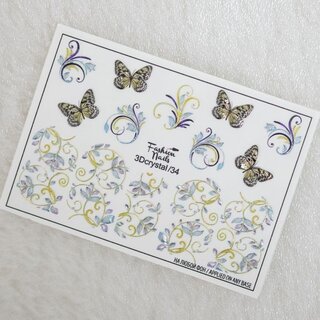 Nail Wraps 3DC 34