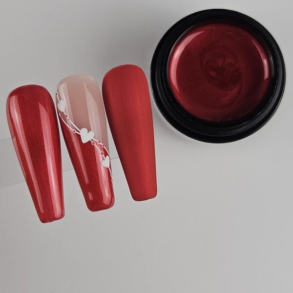 MPK Nails® Deluxe Farbgel 319 Metallic Red