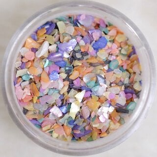 Nail Art Muschelsplitter 13) Mix