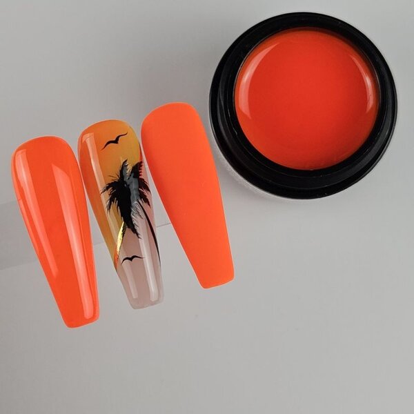 MPK Nails® Deluxe Farbgel 342 Neon Orange