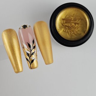 Deluxe Farbgel 232 Metallic Gold
