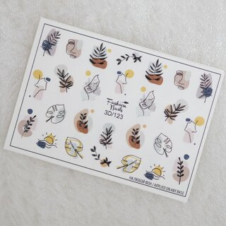 Nail Wraps 3D 123