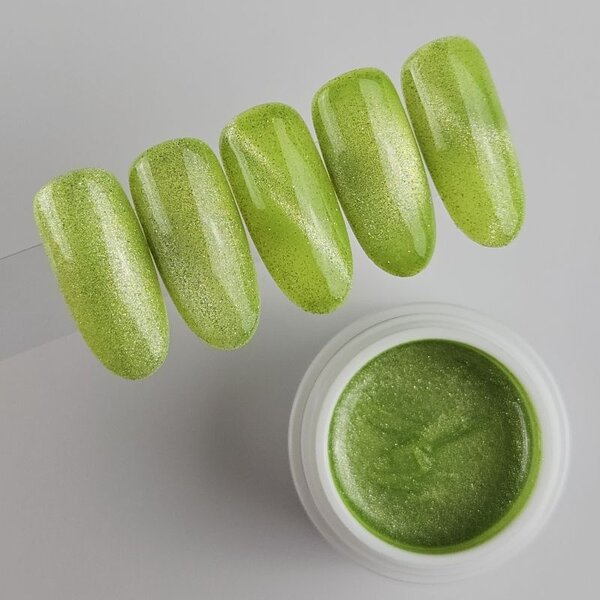 MPK Nails® Bright Cat Eye Farbgel Vivid Lime