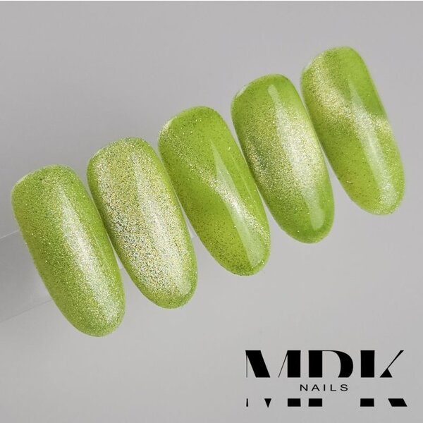 MPK Nails® Bright Cat Eye Farbgel Vivid Lime