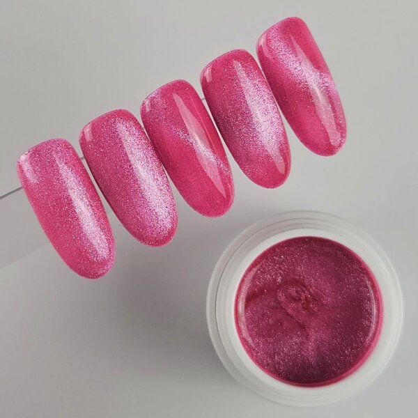 MPK Nails® Bright Cat Eye Farbgel Pink Lemonade