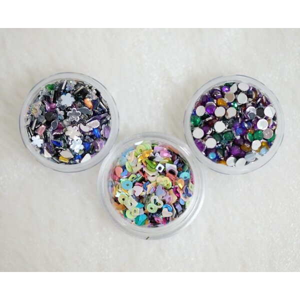 MPK Nails® 9tlg. Nail Art Set - Strass & Shapes (B-Ware)