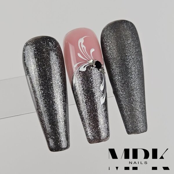MPK Nails® Deluxe Glittergel 436 Dark Crystal