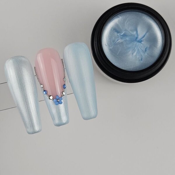 MPK Nails® Deluxe Farbgel B445 Soft Blue