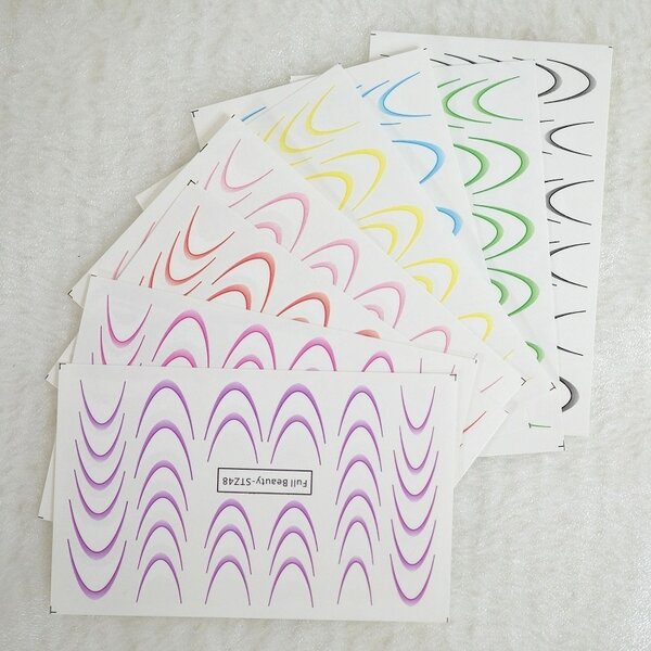 MPK Nails® 8x Ombre Smileline Water Tattoo - Set 02