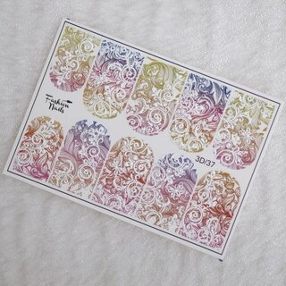 Nail Wraps 3D 37