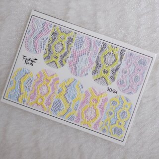 Nail Wraps 3D 24