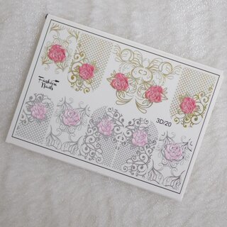 Nail Wraps 3D 20