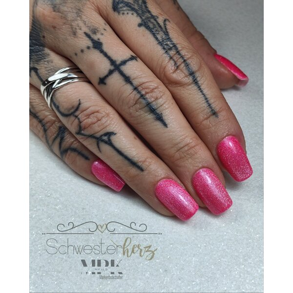 MPK Nails® Bright Cat Eye Farbgel Pink Lemonade