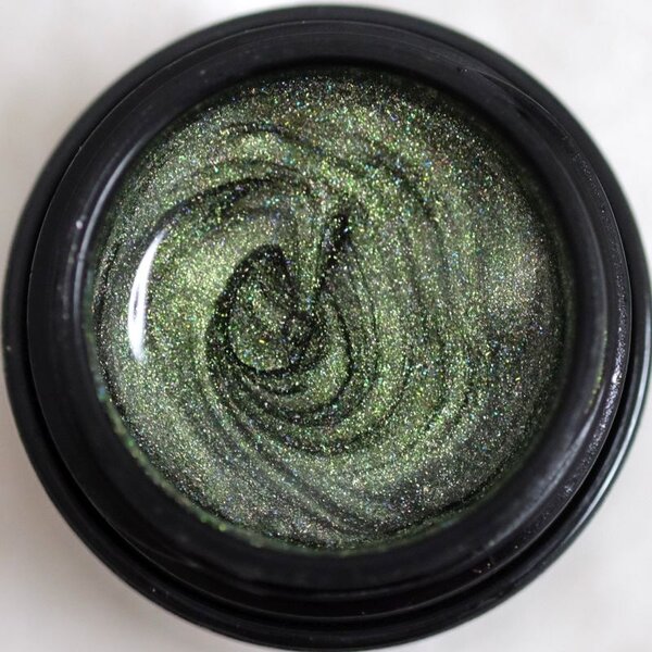 MPK Nails® Magic 5D Cat Eye Farbgel Enigmatic Green semi