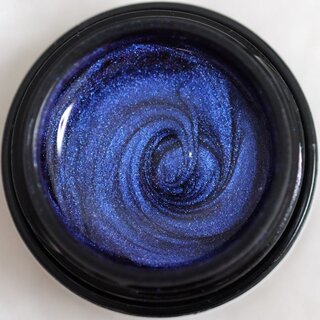 5D Cat Eye Farbgel Enigmatic Blue semi-opak