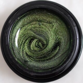 5D Cat Eye Farbgel Enigmatic Green semi-opak