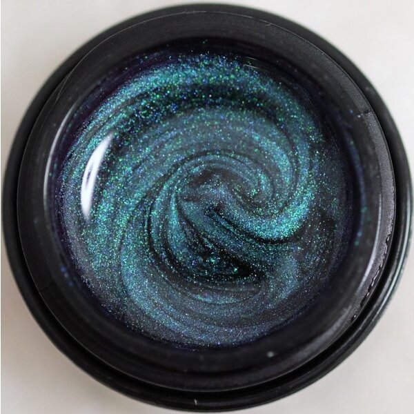 5D Cat Eye Farbgel Enigmatic Turquoise semi-opak