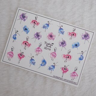 Nail Wraps 3D 74