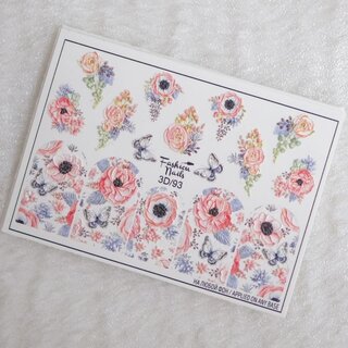 Nail Wraps 3D 93
