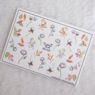Nail Wraps 3D-103